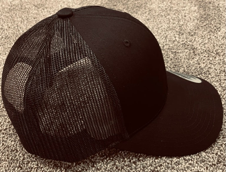 Concrete Gladiators -- Black Snap Back Hat