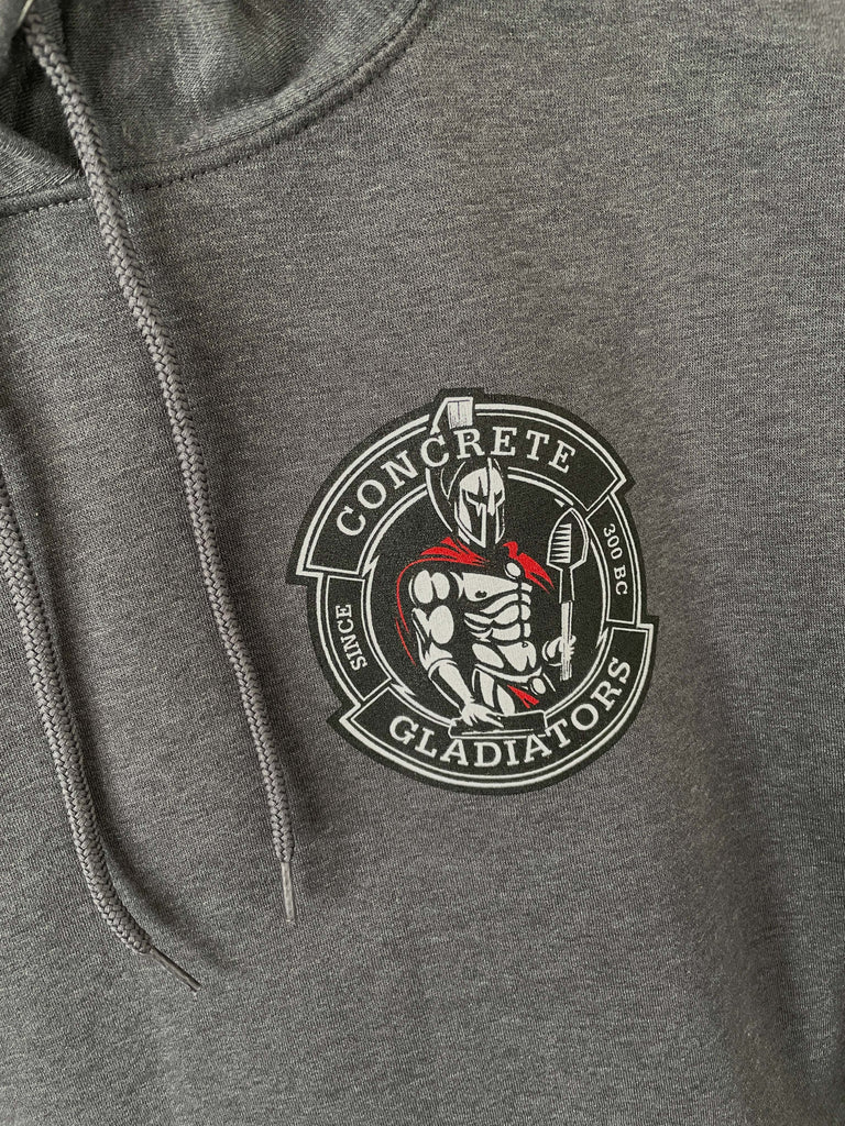 Concrete Gladiators -- Dark Grey Hoody