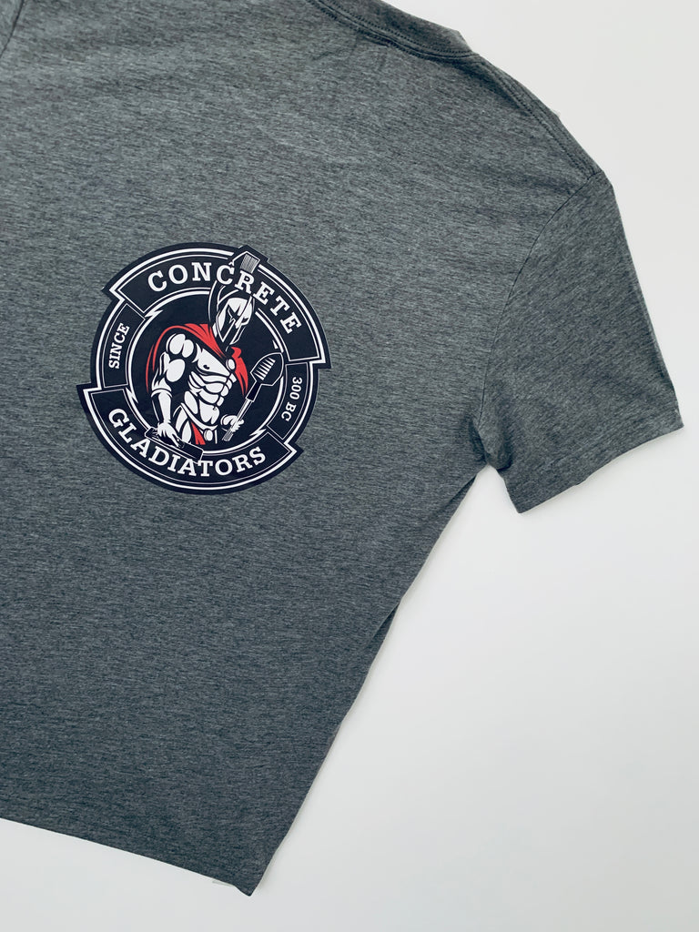 Concrete Gladiators -- Short Sleeve Tee Triblend