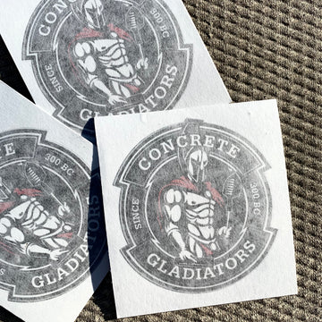 Medium Concrete Gladiators Decal