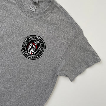 Concrete Gladiators -- Light Grey Short Sleeve Tee